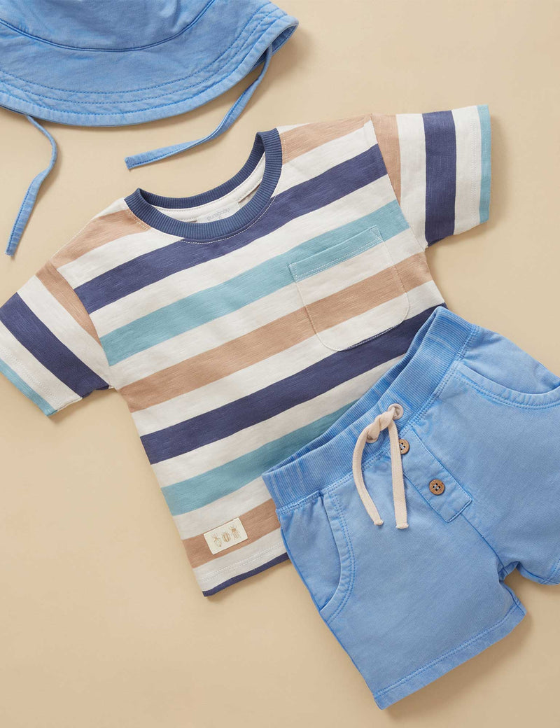 Vintage Short - Faded Denim