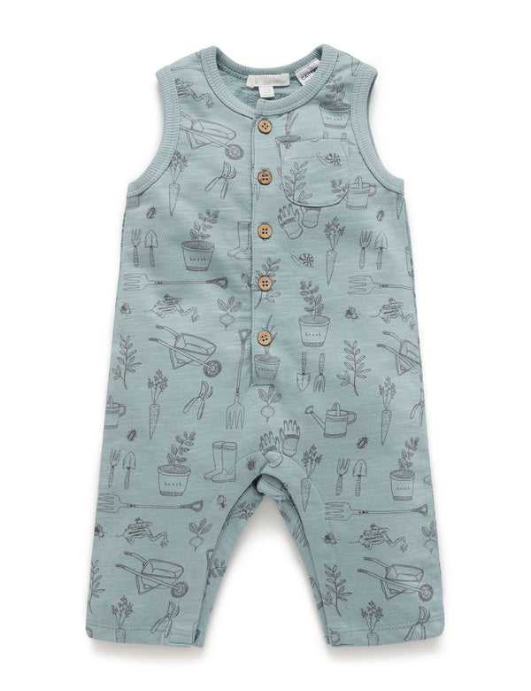 Slouchy Onesie - In The Garden Print