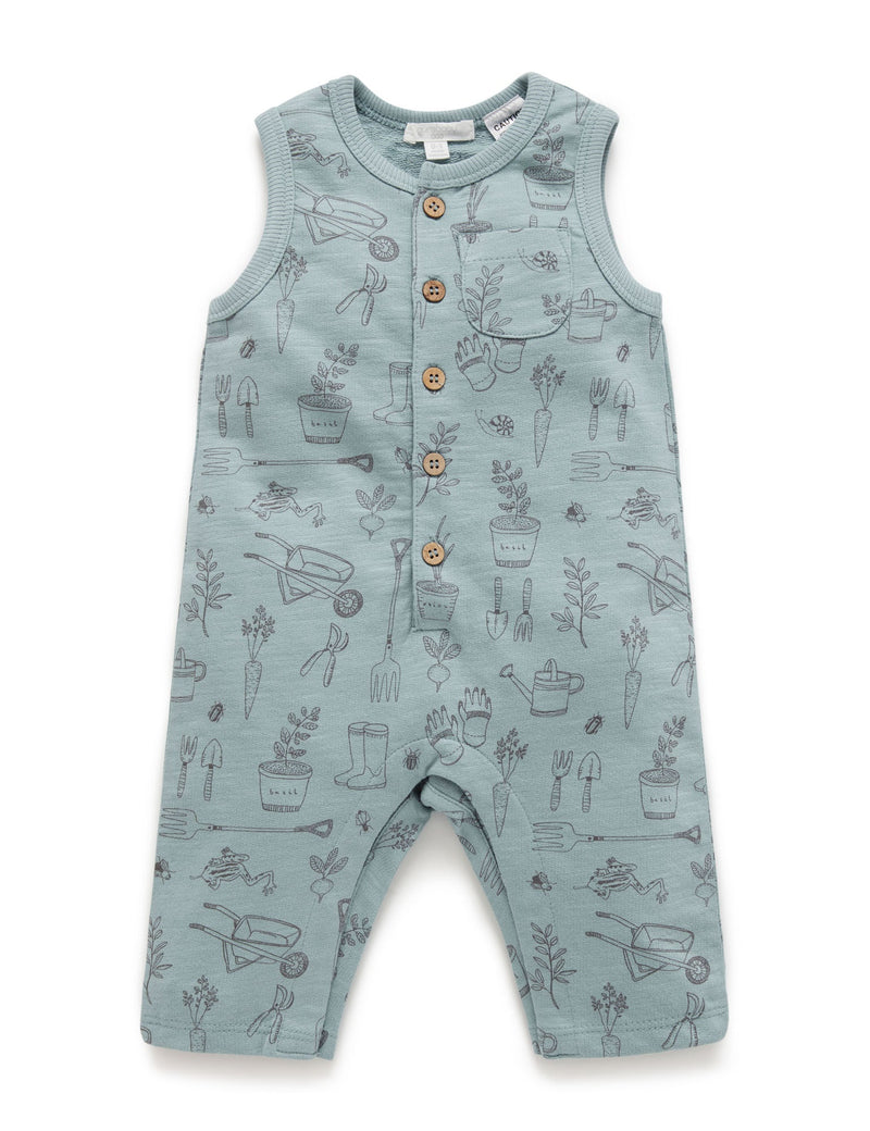 Slouchy Onesie - In The Garden Print