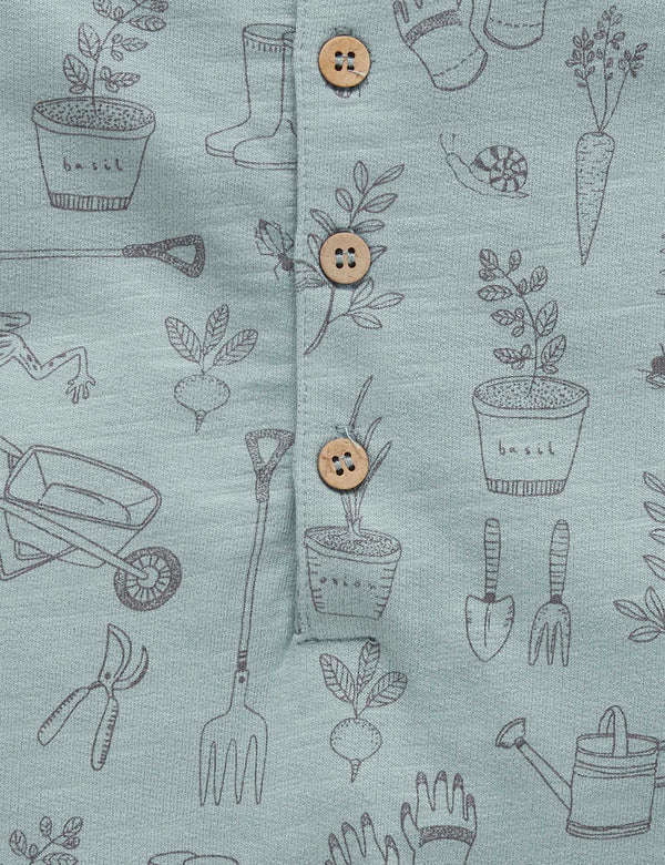 Slouchy Onesie - In The Garden Print