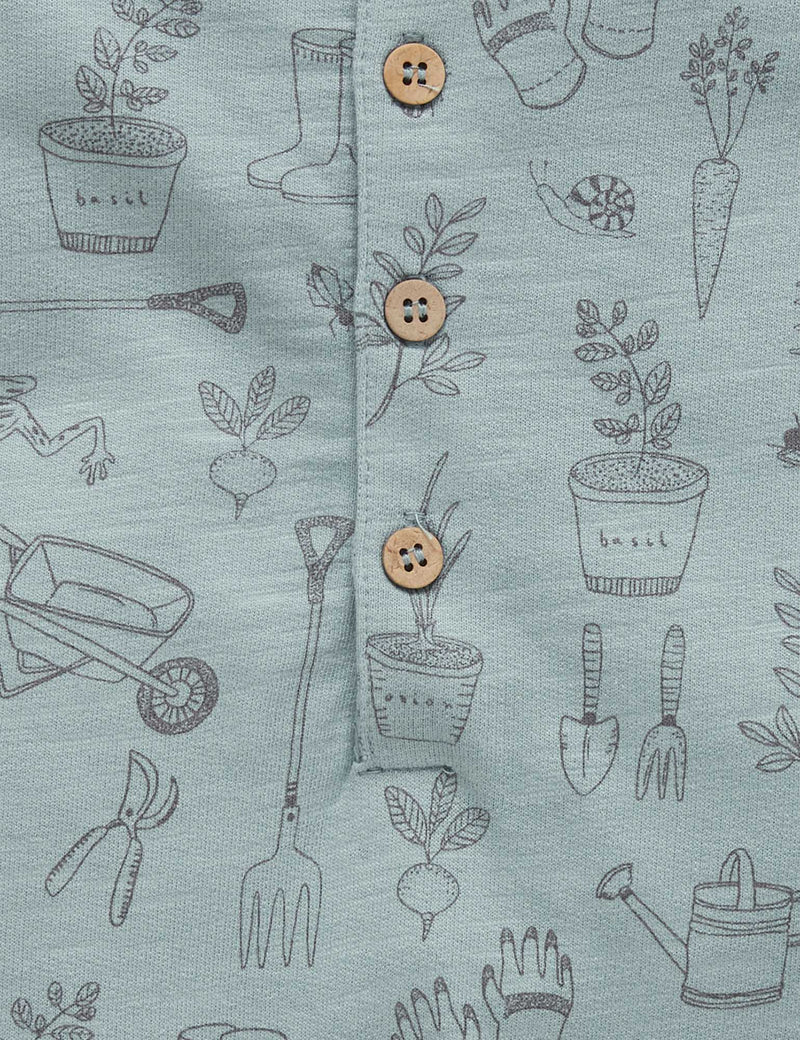 Slouchy Onesie - In The Garden Print
