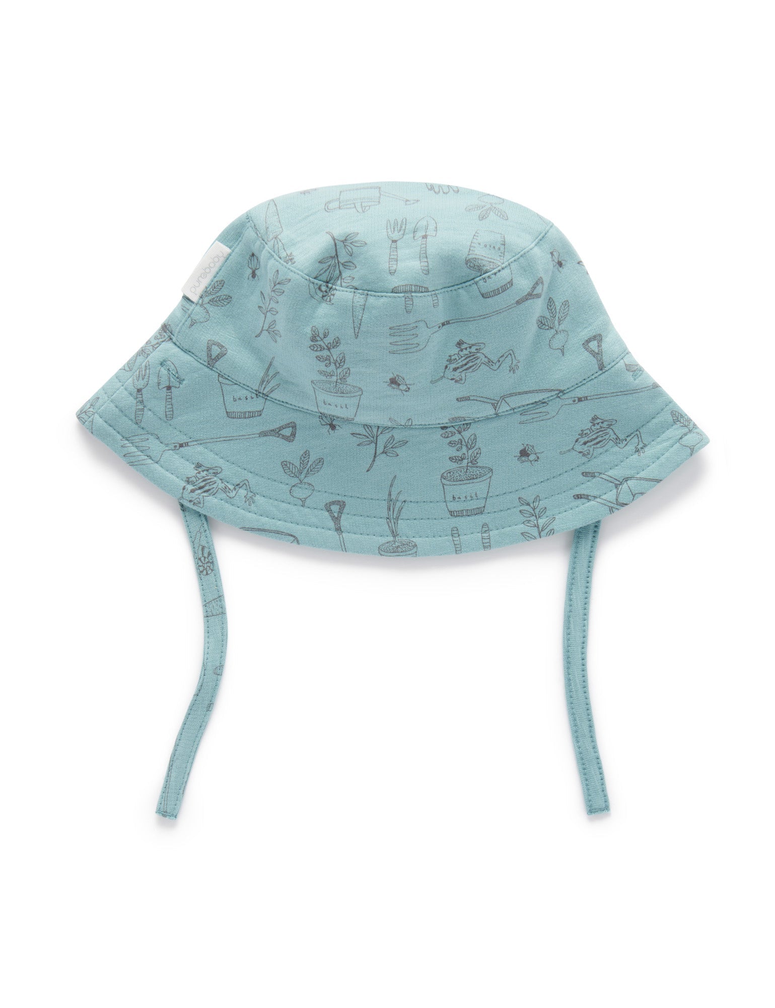 Reversible Bucket Hat - In The Garden Print