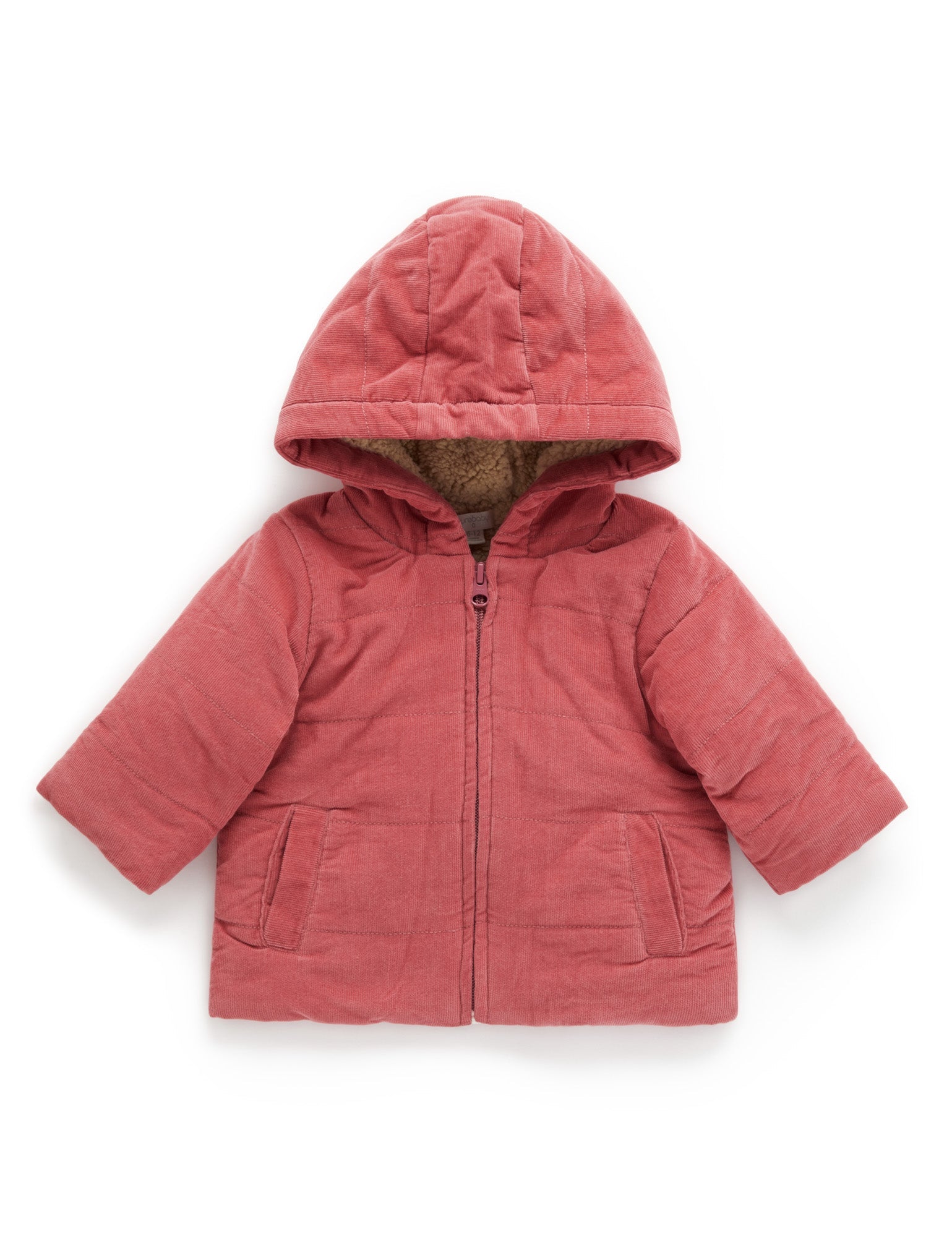 Cosy Cord Jacket - Raspberry