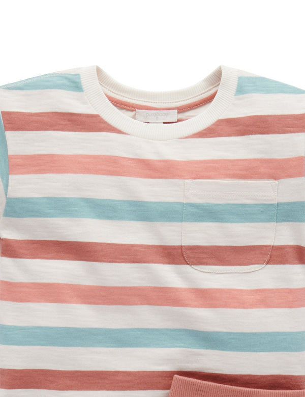T Shirt and Short Set - Terra Cotta