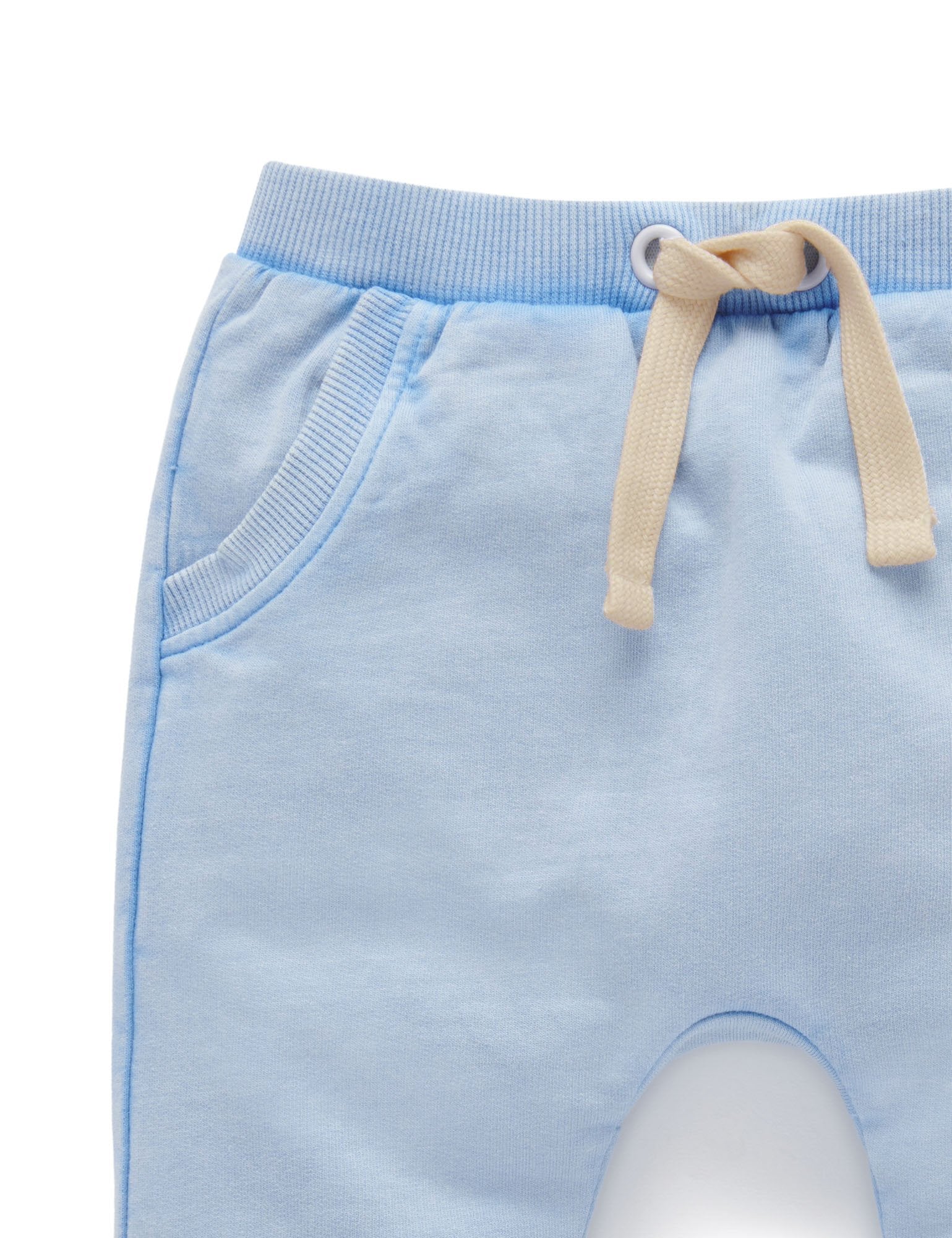 Light Slouchy Pant - Faded Denim