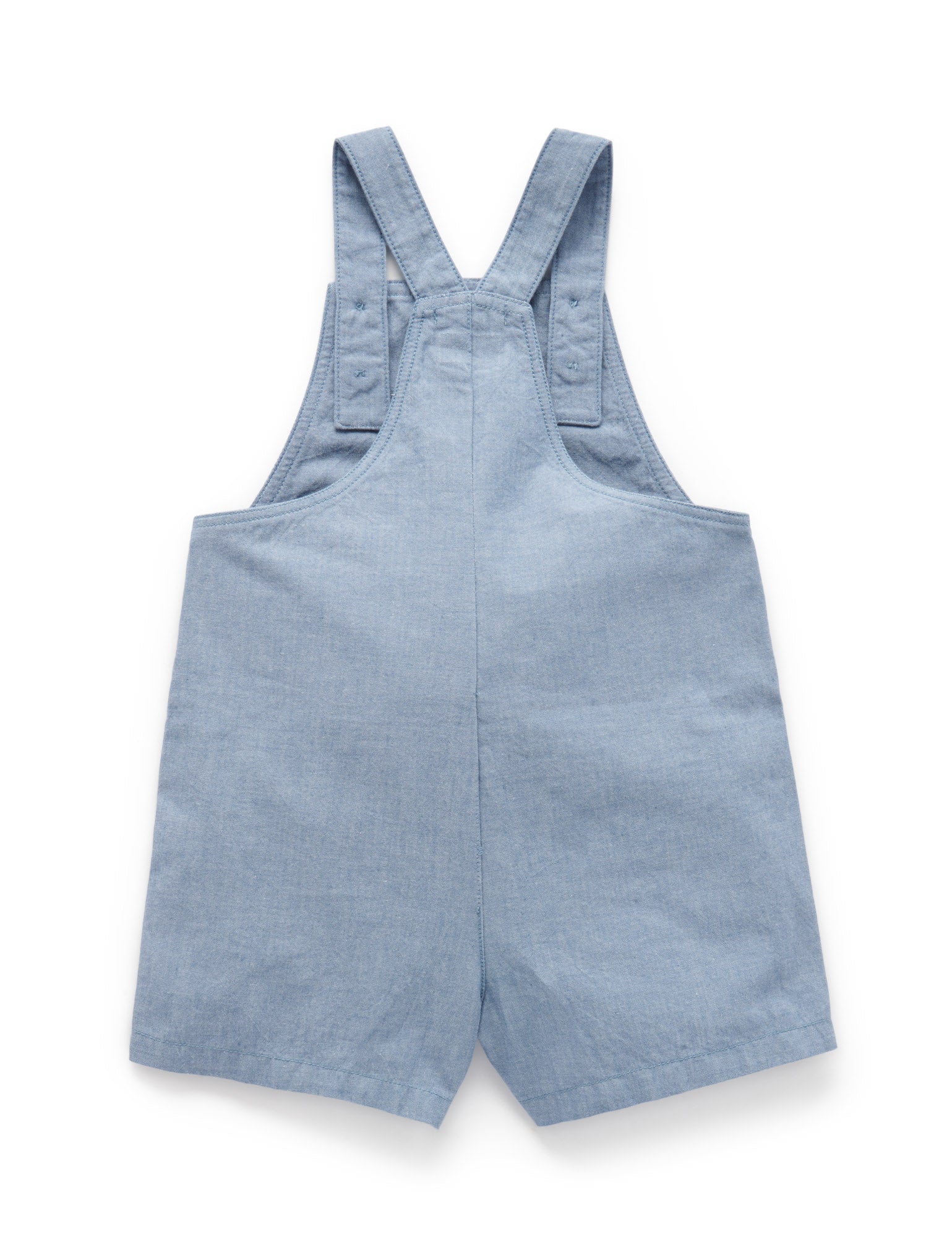 Chambray Overalls - Faded Blue Chambray