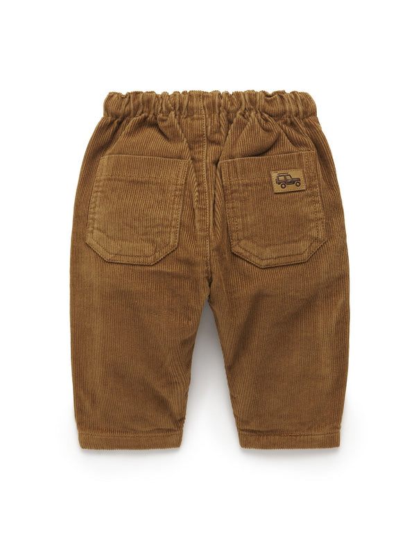Corduroy Lined Pants - Acorn