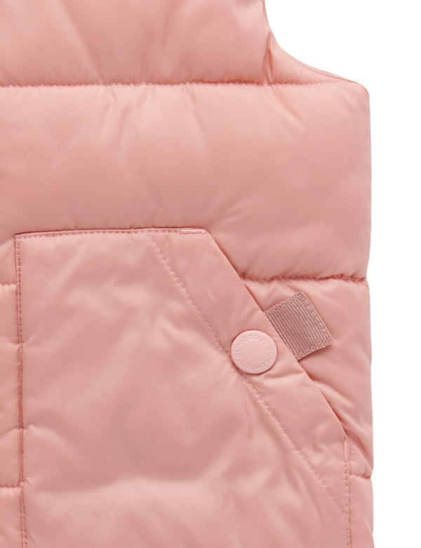 Shower Proof Padded Vest - Nectarine