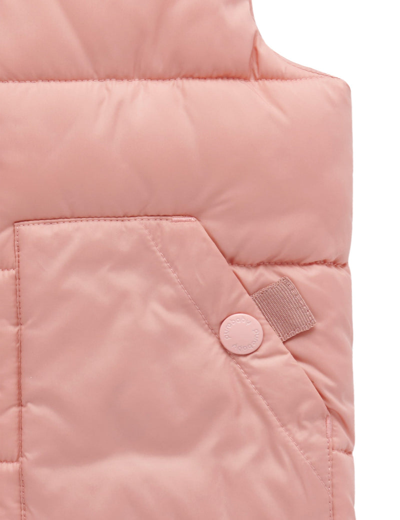 Shower Proof Padded Vest - Nectarine