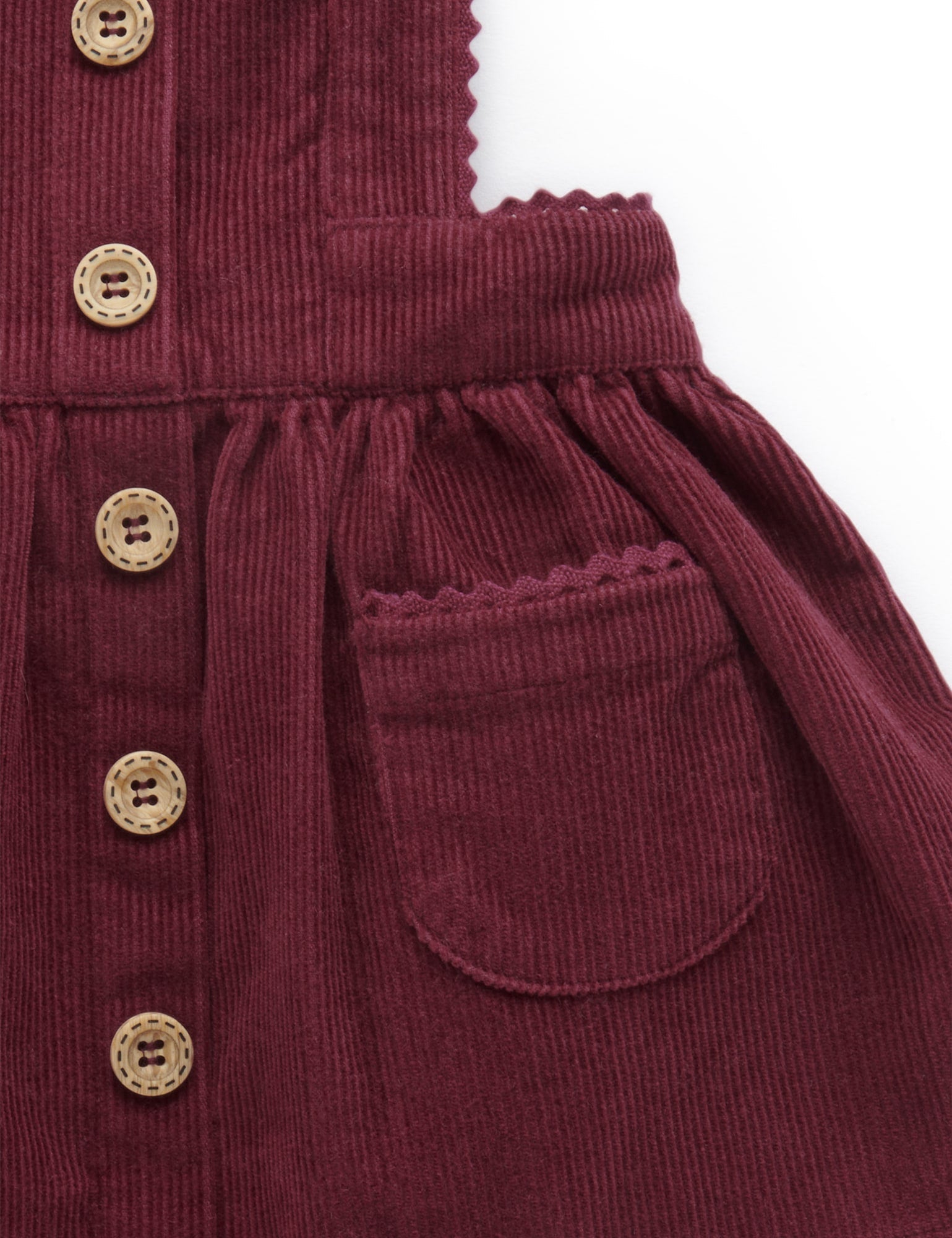 Corduroy Pinnie - Huckleberry
