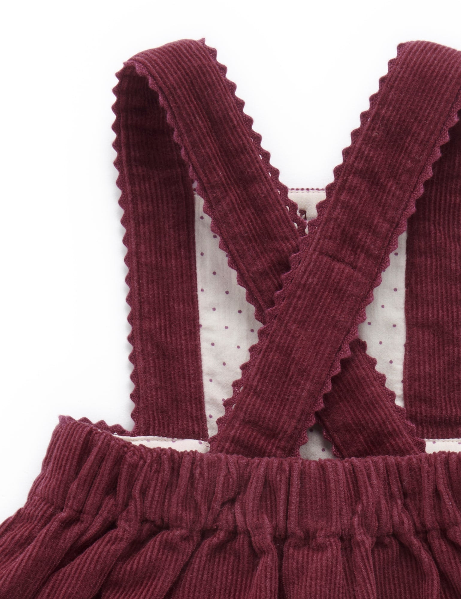 Corduroy Pinnie - Huckleberry