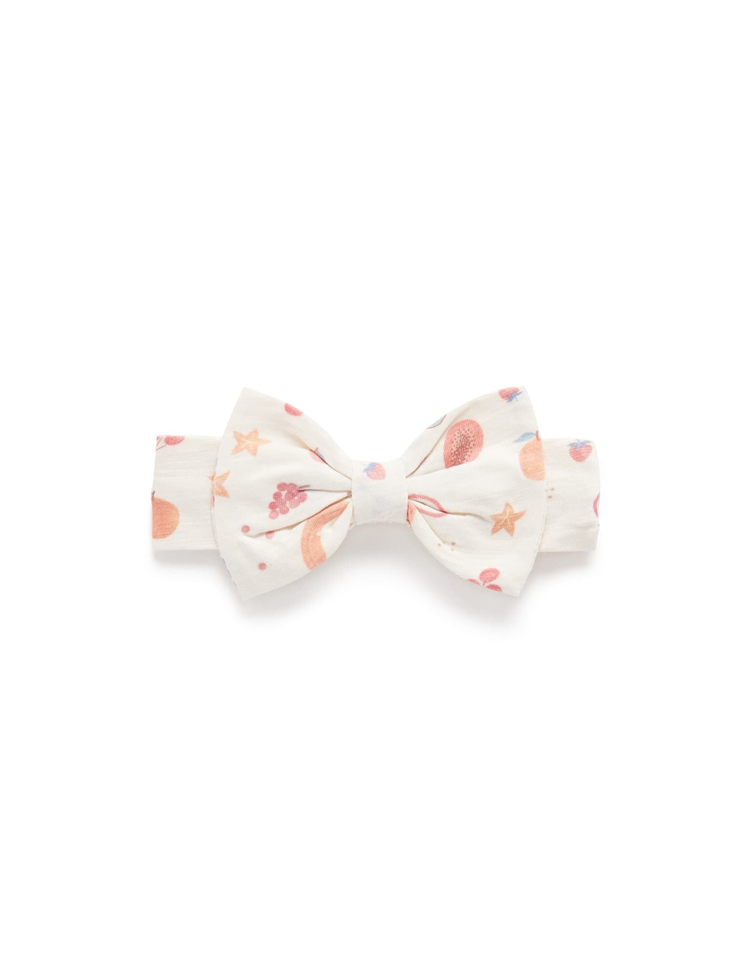 Bow Headband - Tropical Fruits Print