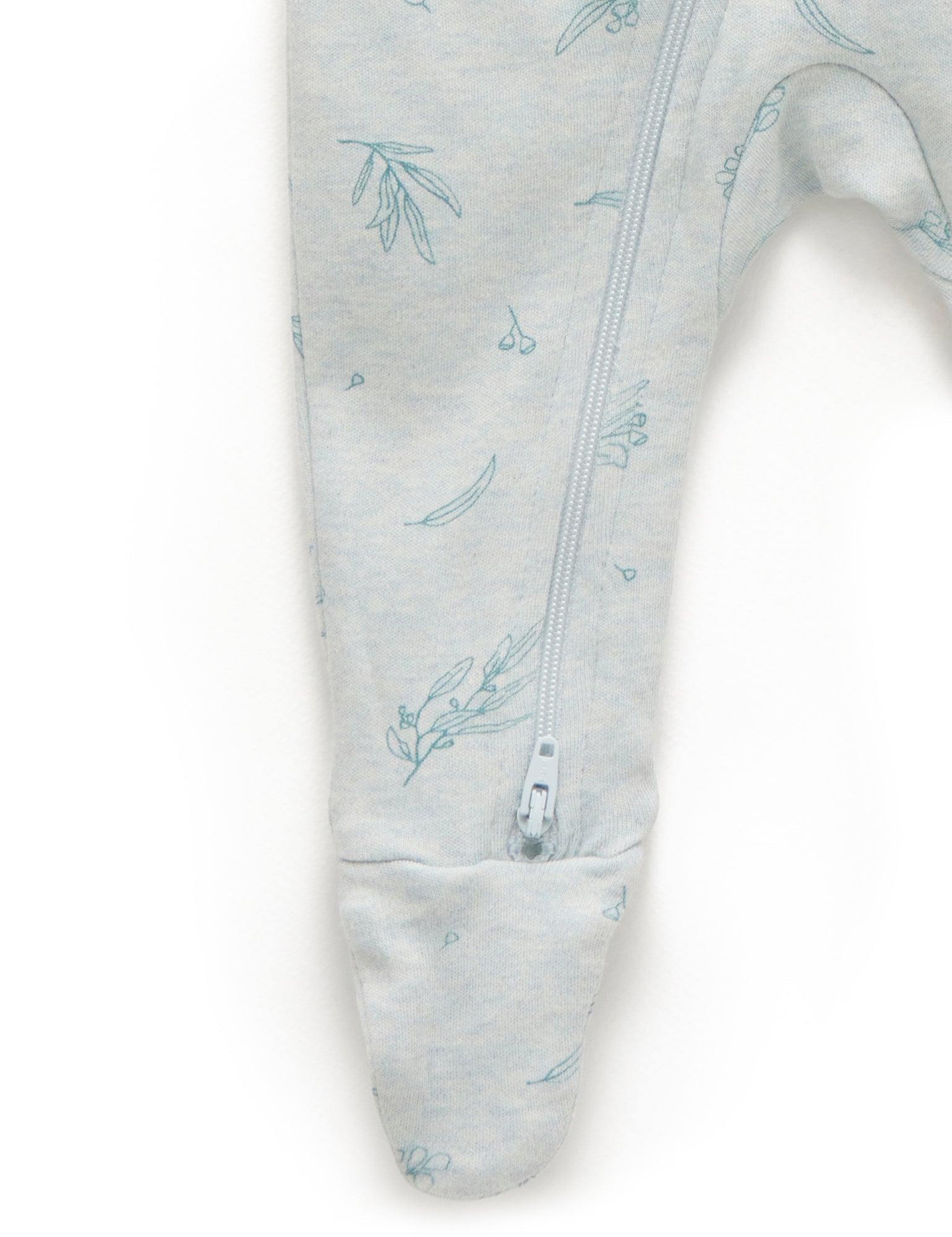 Zip Growsuit - Mint Eucalyptus