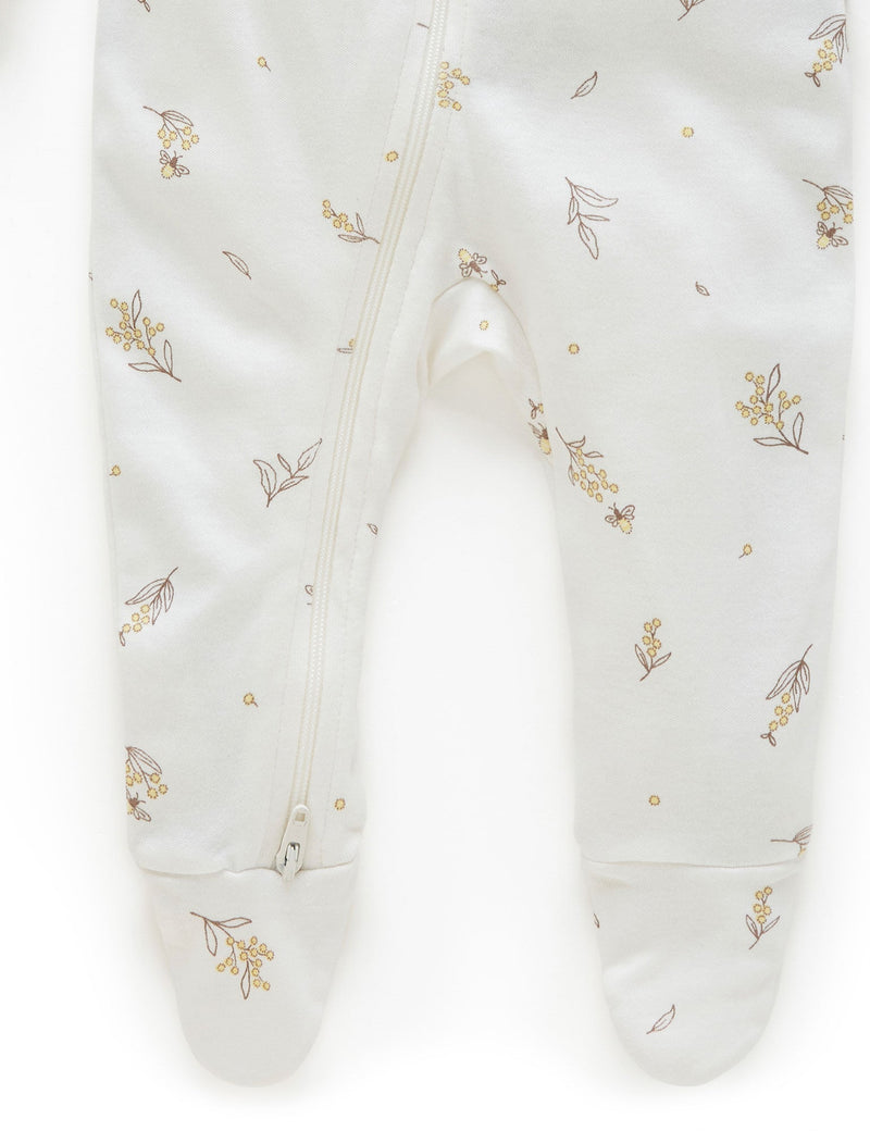 Zip Growsuit - Vanilla Wattle Bee