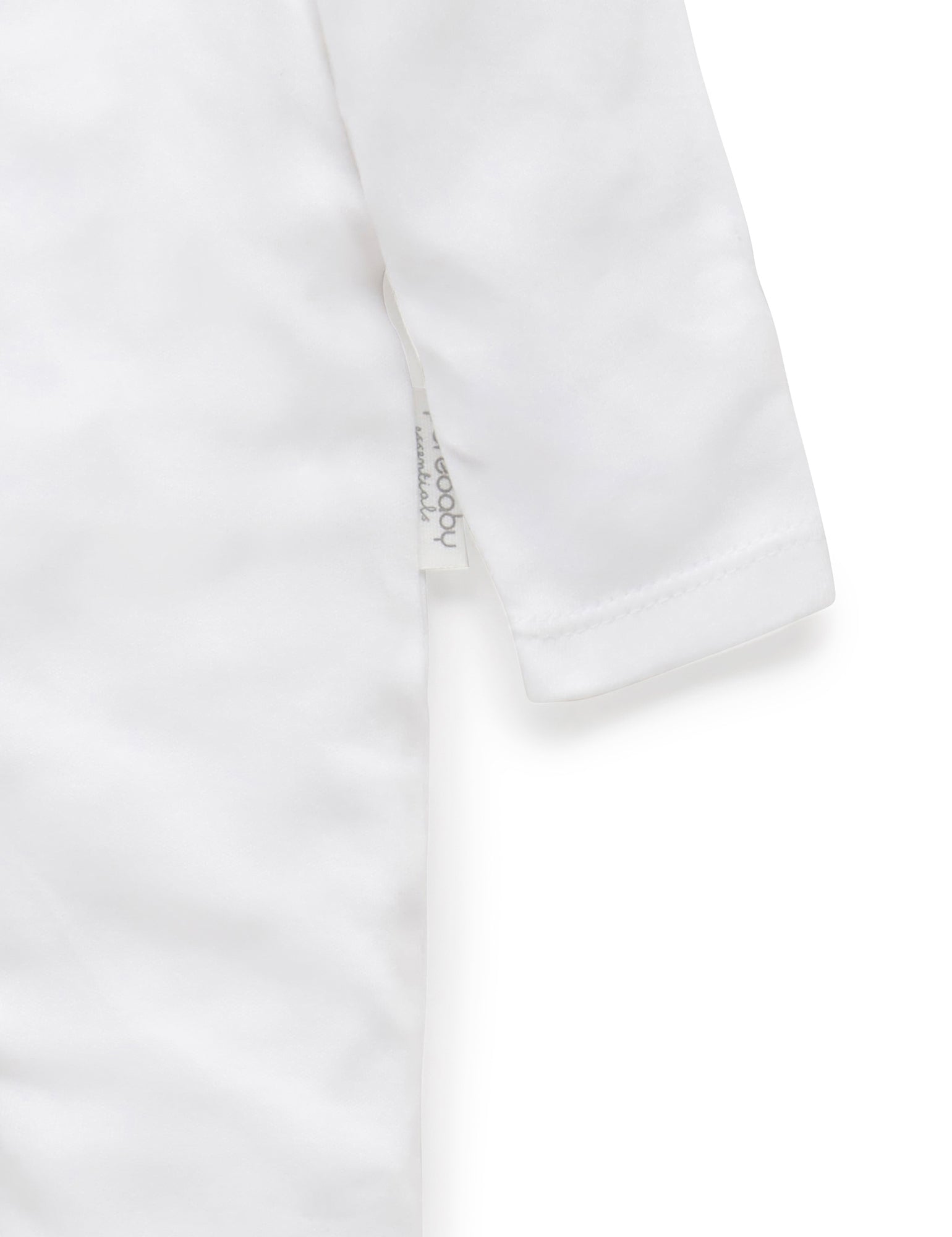 Zip Growsuit - White