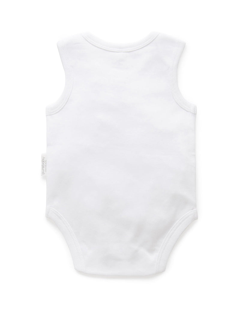 Singlet Bodysuit - White