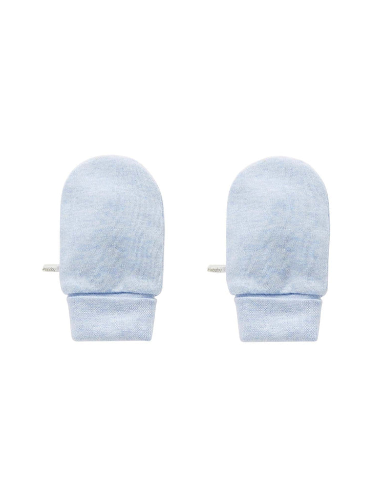 Mittens - Pale Blue Melange