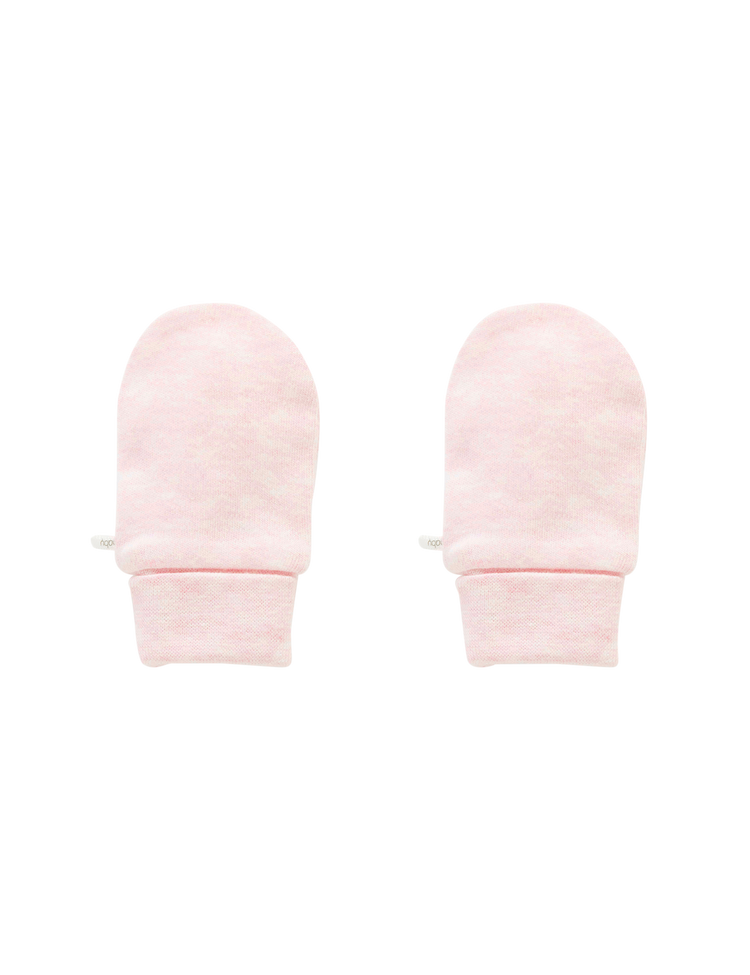 Mittens - Pale Pink Melange