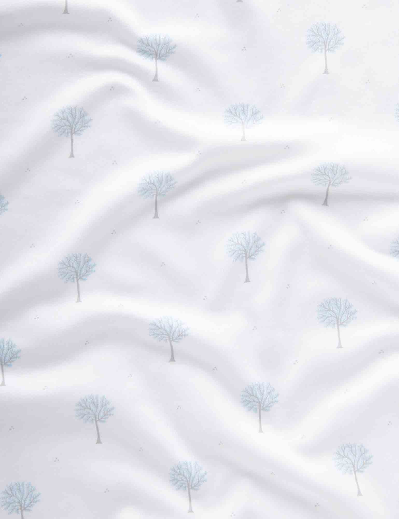 Bunny Rug - Pale Blue Tree