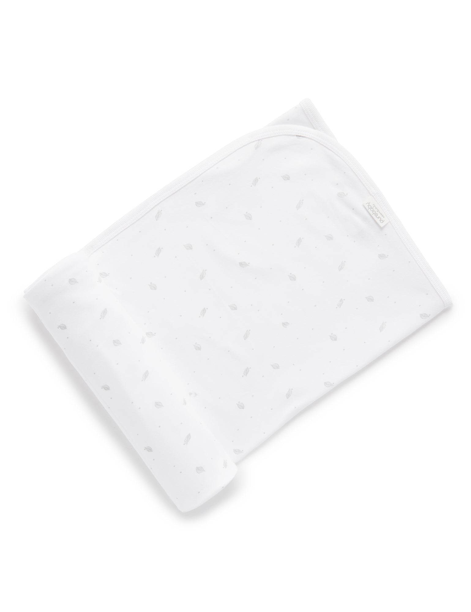 Bunny Rug - Pale Grey Leaf w Spot
