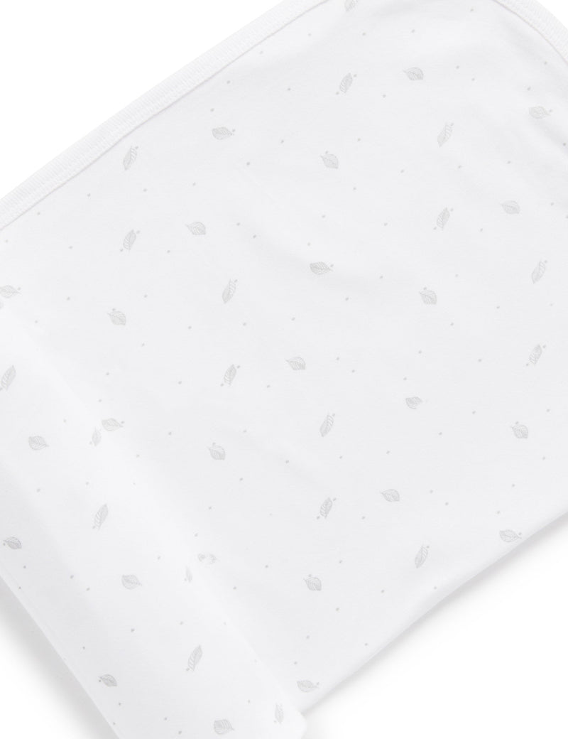 Bunny Rug - Pale Grey Leaf w Spot