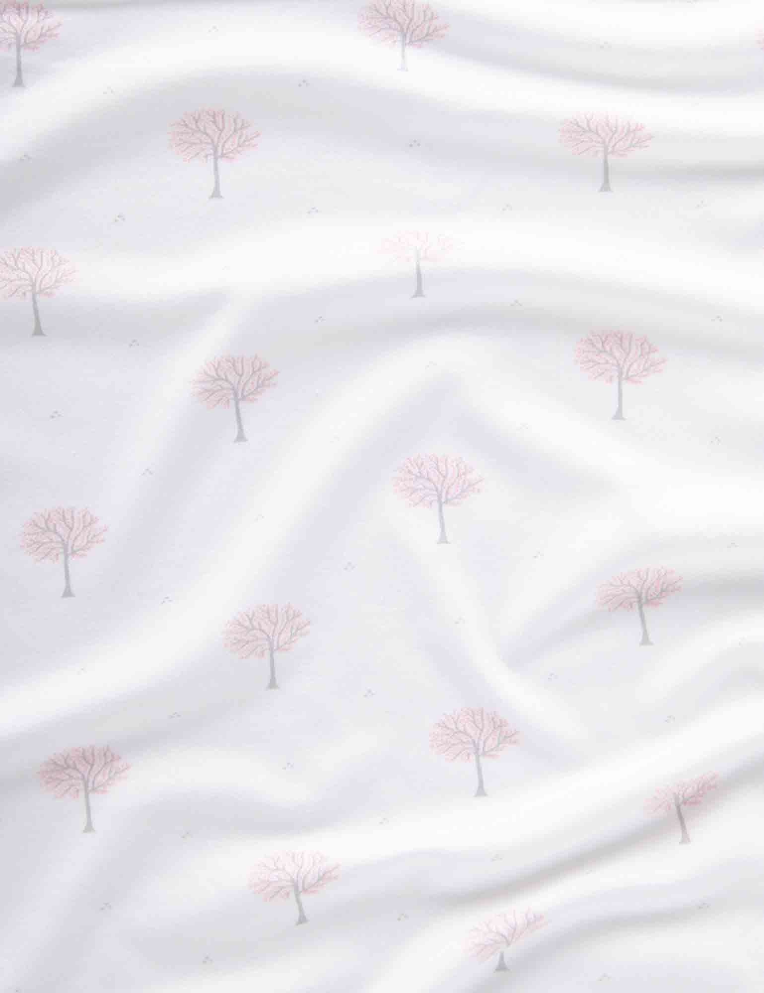 Bunny Rug - Pale Pink Tree