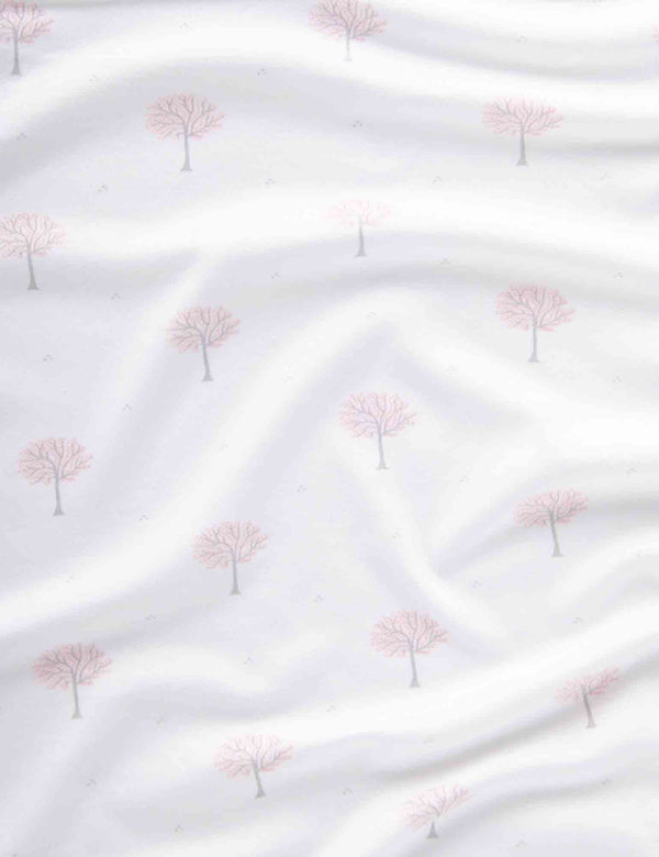 Bunny Rug - Pale Pink Tree
