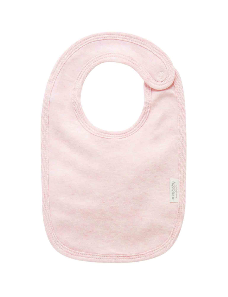 Bib - Pale Pink Melange