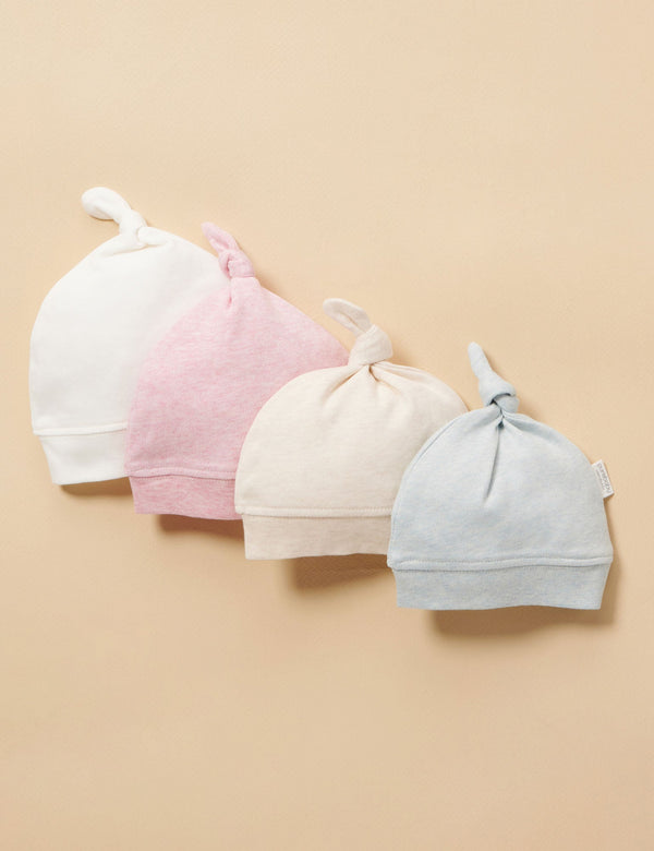 Knot Hat - Wheat Melange