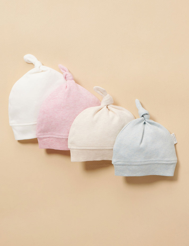 Knot Hat - Wheat Melange