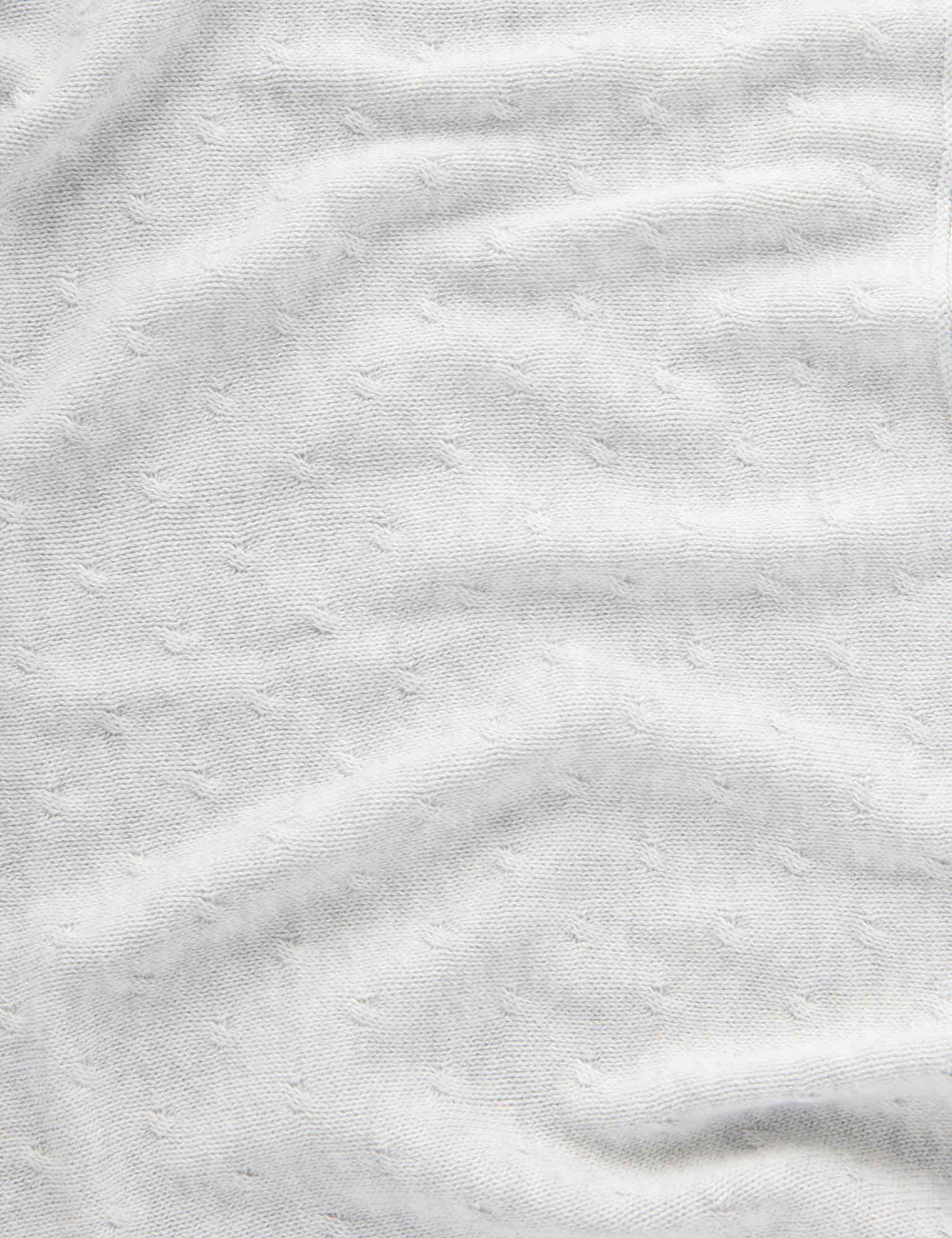Essentials Blanket - Pale Grey Melange