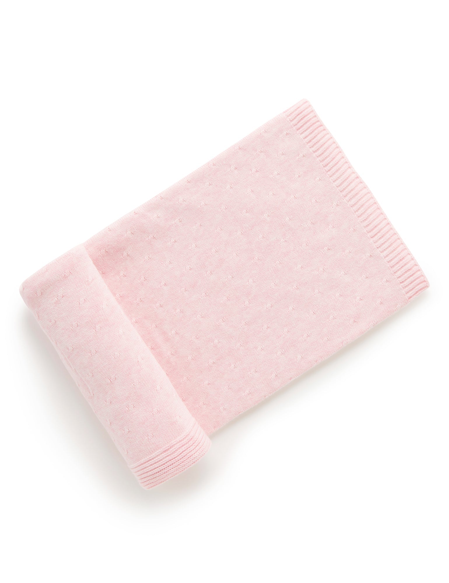 Essentials Blanket - Pale Pink Melange