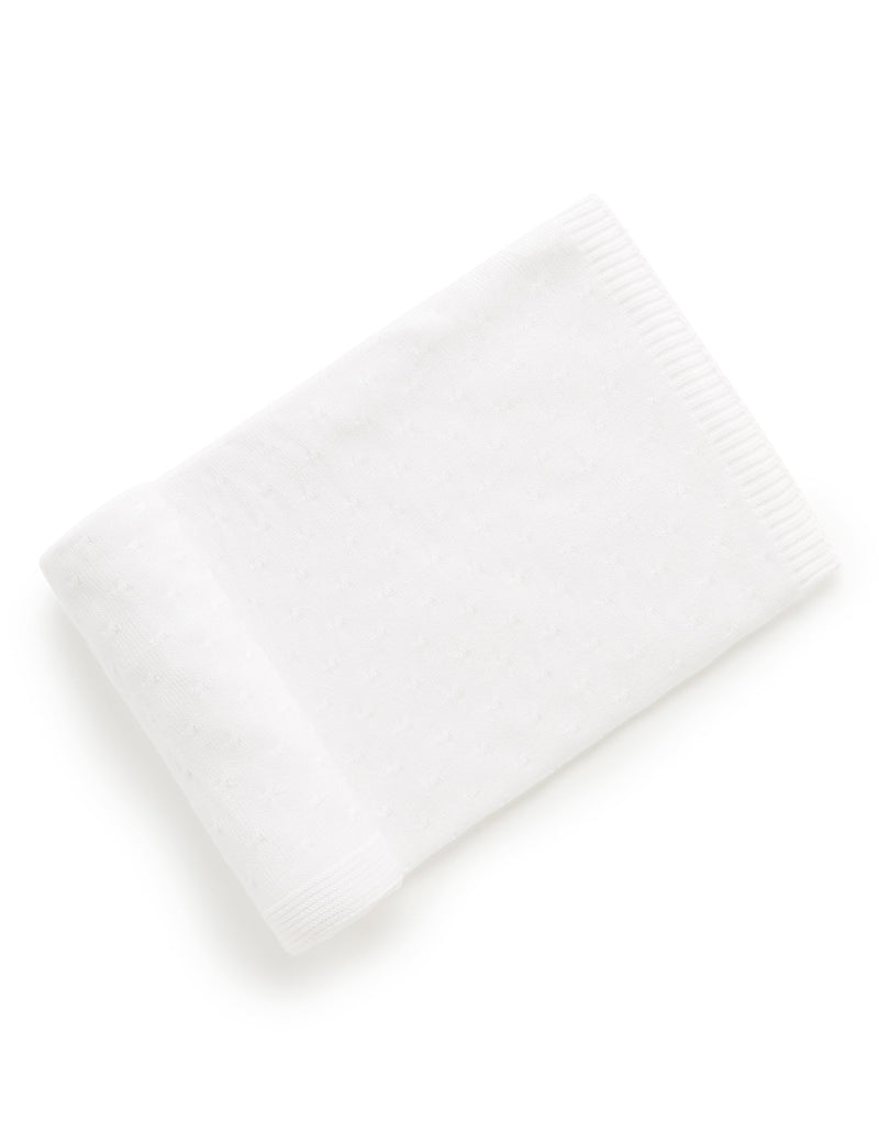 Essentials Blanket - White