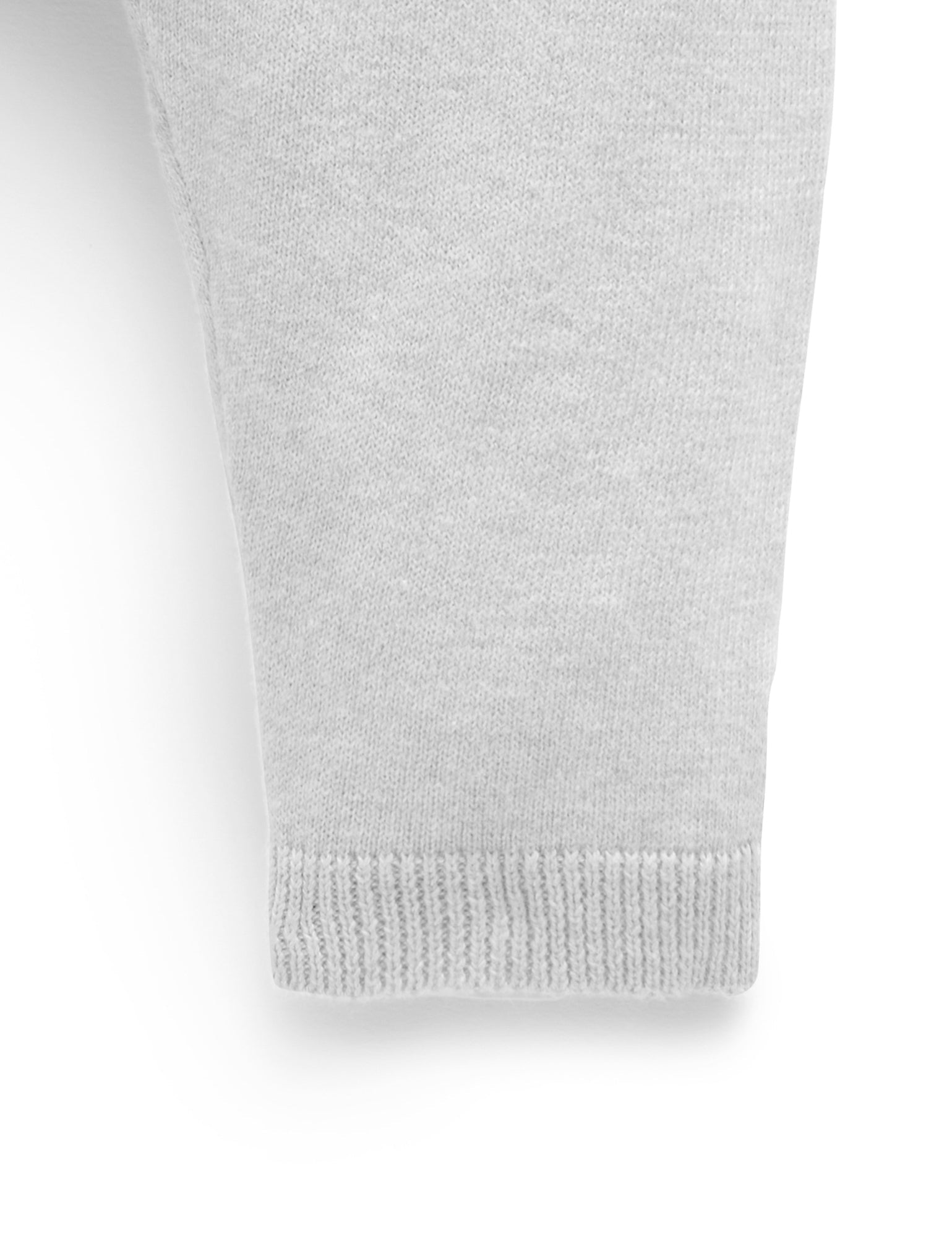 Essentials Newborn Legging - Pale Grey Melange