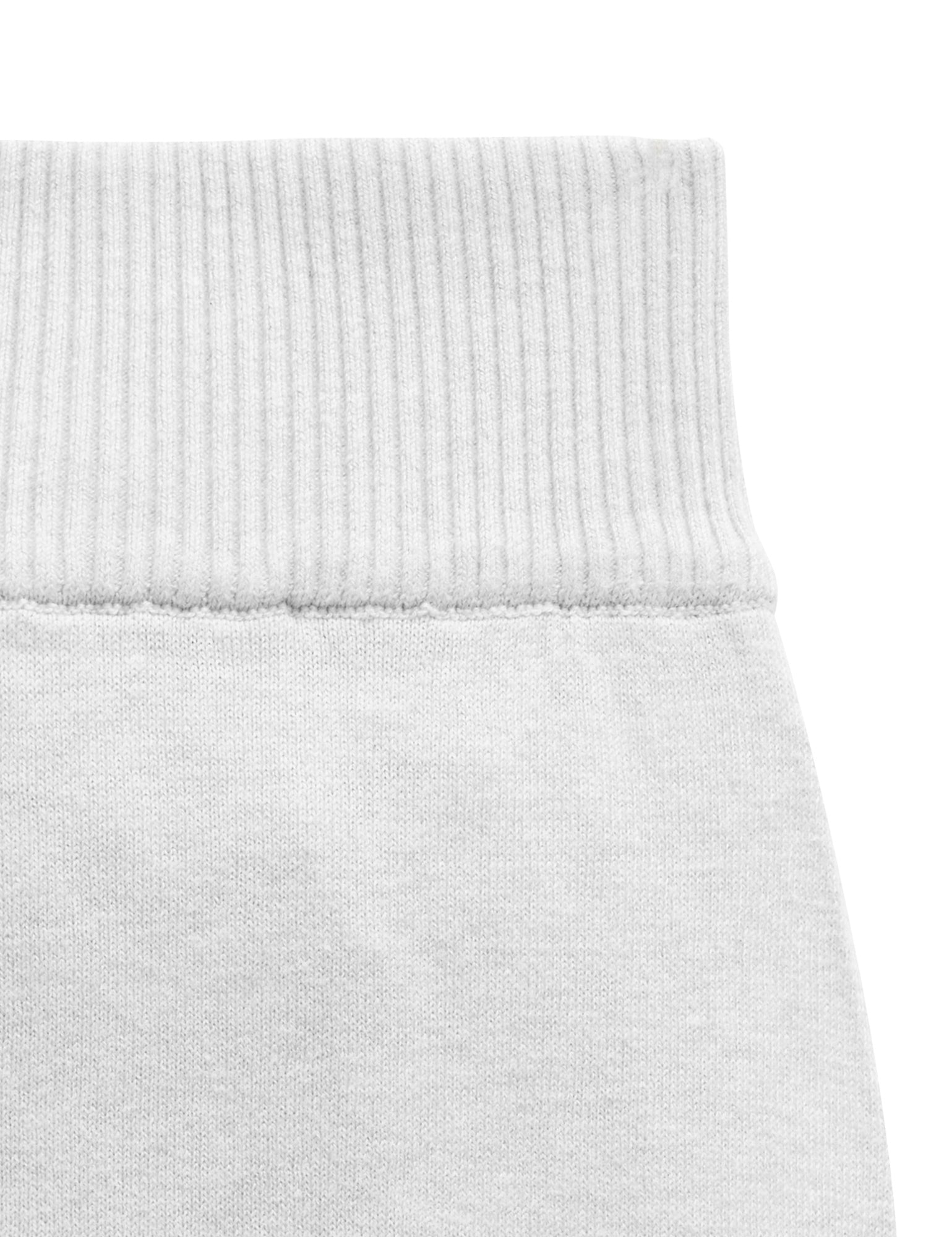 Essentials Newborn Legging - Pale Grey Melange
