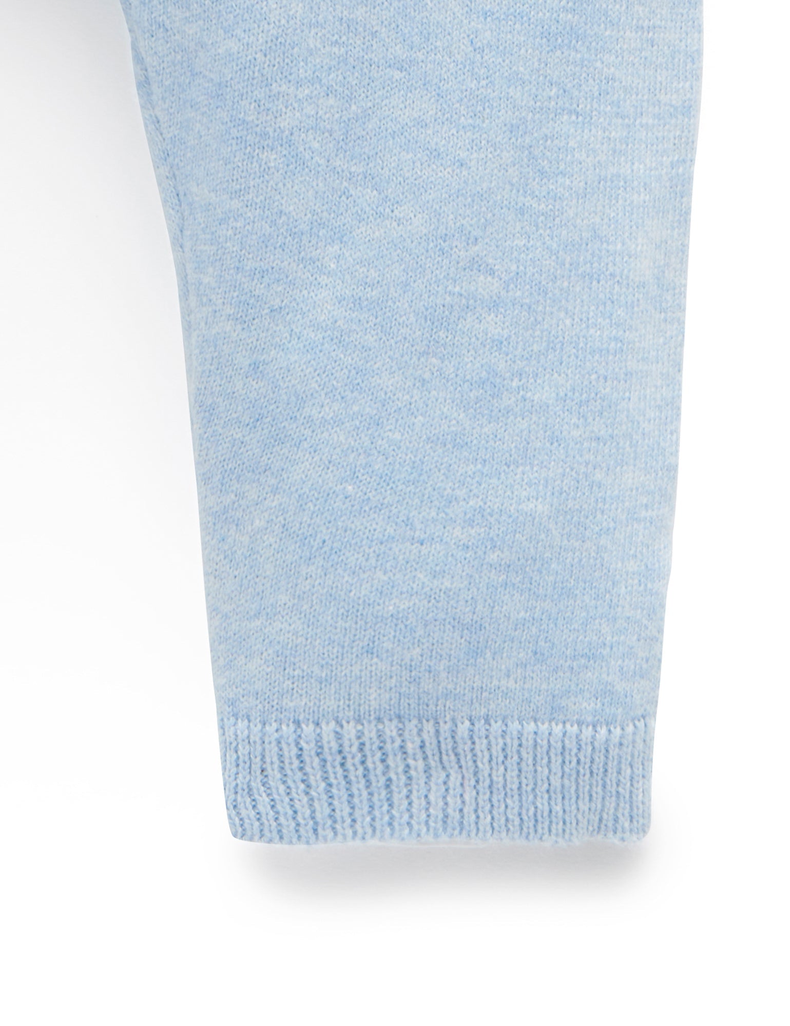 Essentials Newborn Legging - Pale Blue Melange