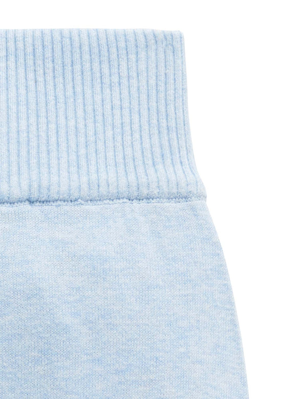 Essentials Newborn Legging - Pale Blue Melange