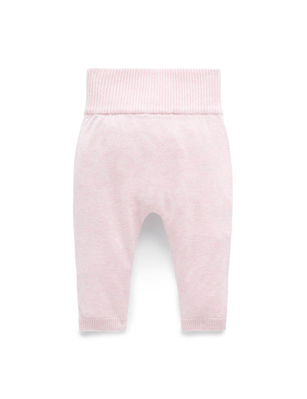 Essentials Newborn Legging - Pale Pink