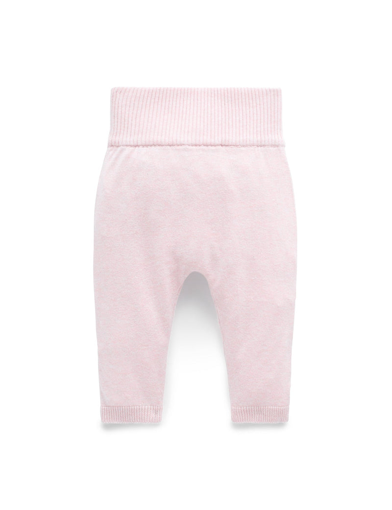 Essentials Newborn Legging - Pale Pink