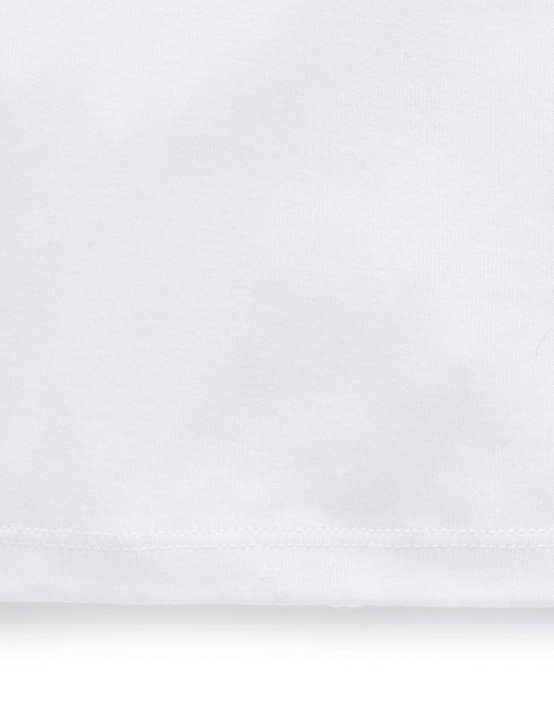 Essential Rib Singlet - White