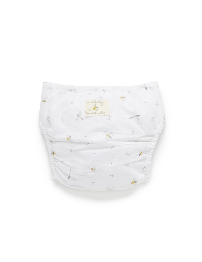 Reusable Nappy Pant - Bumble Bee Print