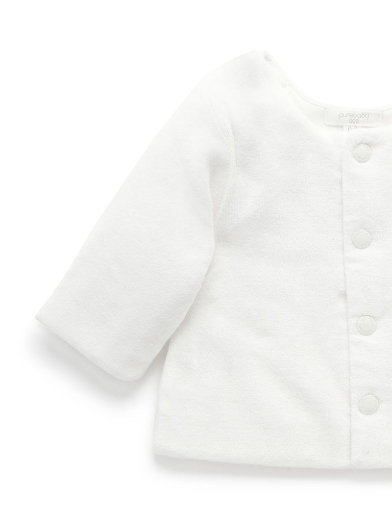Velour Jacket - Vanilla