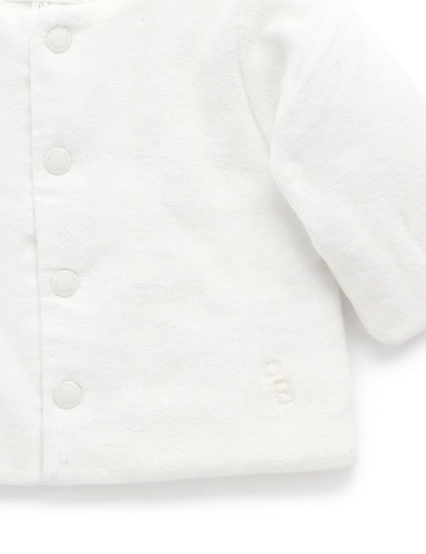 Velour Jacket - Vanilla