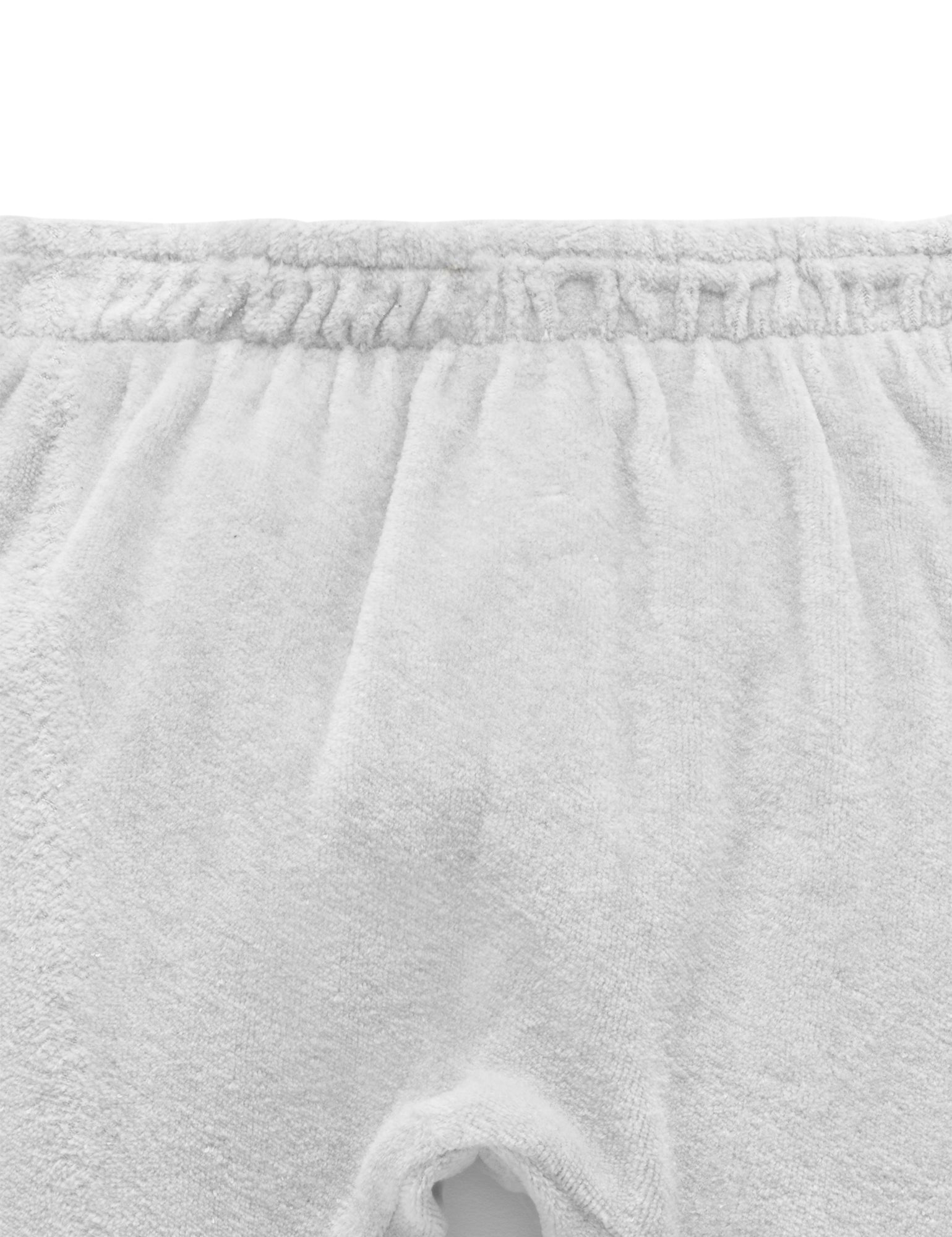 Velour Softy Pant - Pale Grey Melange