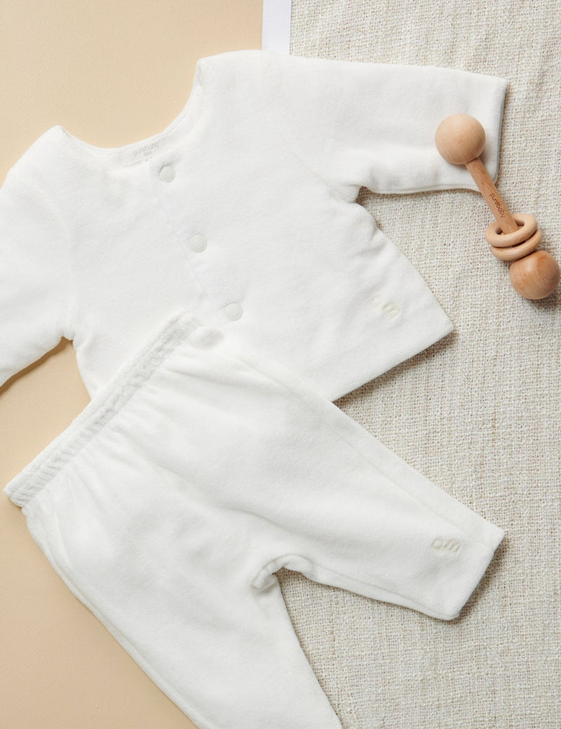 Velour Softy Pant - Vanilla