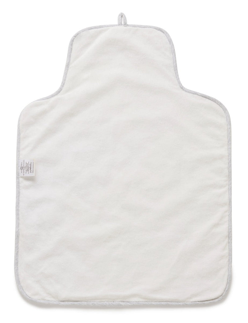 Quilted Change Mat - Pale Grey Melange