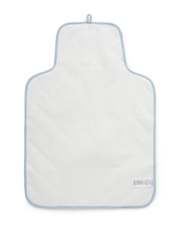 Quilted Change Mat - Soft Blue Melange