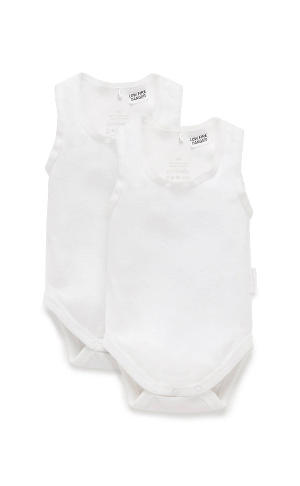 Rib Bodysuit 2 pack - White