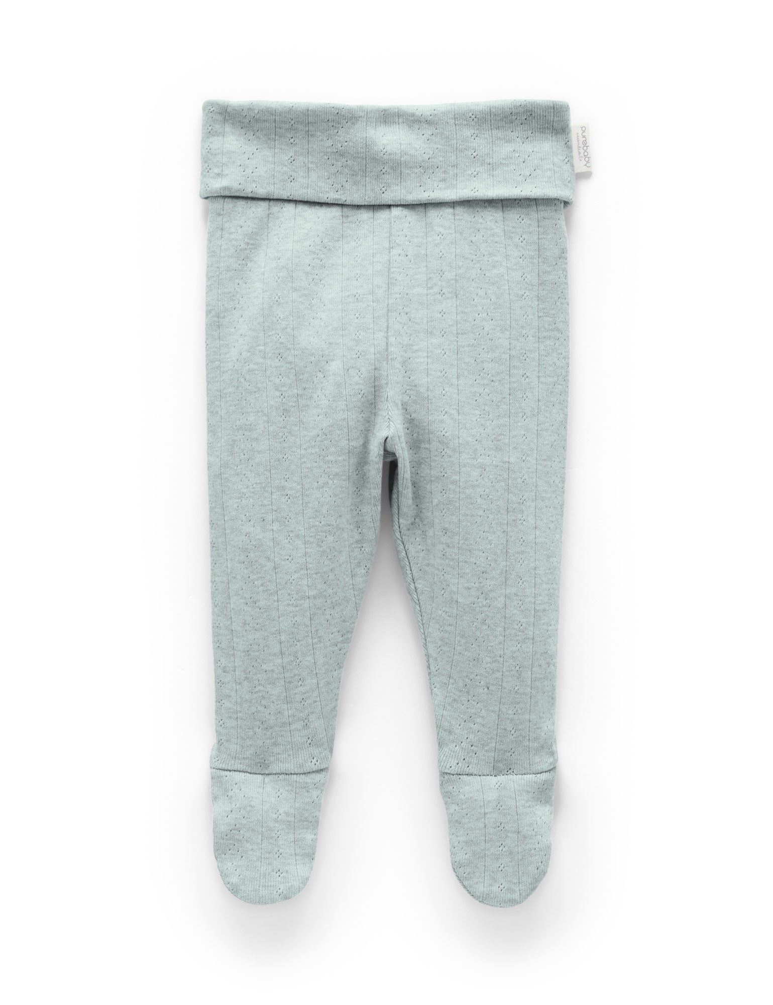 Ess Pointelle Legging - Fern Melange