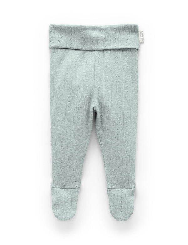 Ess Pointelle Legging - Fern Melange